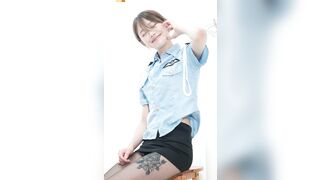 [커플캔디 코리아] (4K) 너를 향한 충성! 제복 유니폼 코스프레 룩북
