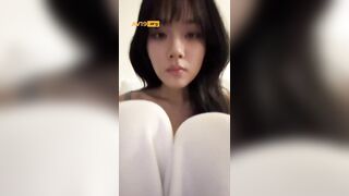 비비_ins live 비수기 방송 [노템_꼭툭튀] 일상노브라] korean bj