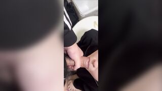 화장실에서 여사친이