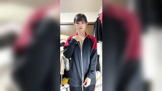 土日のみ　くちピ美女自撮りオナ jav jvip (1)