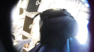 パンチラ-逆さ撮り１-彼氏連れjd風の水玉パンティ voyeur jp 01-200526